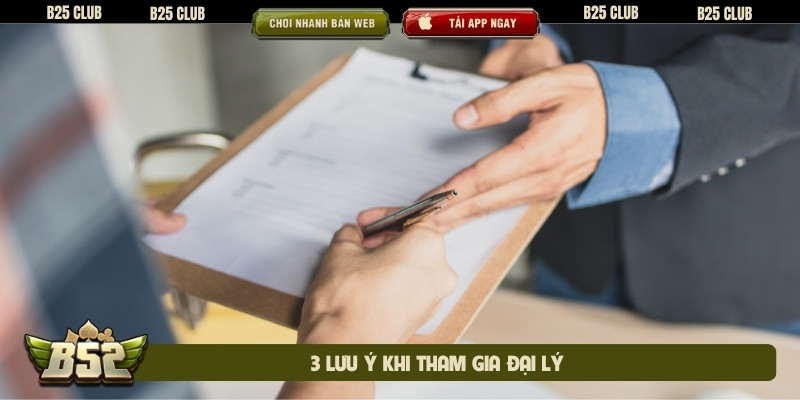 3 lưu ý khi tham gia đại lý