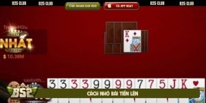 Cách nhớ bài tiến lên