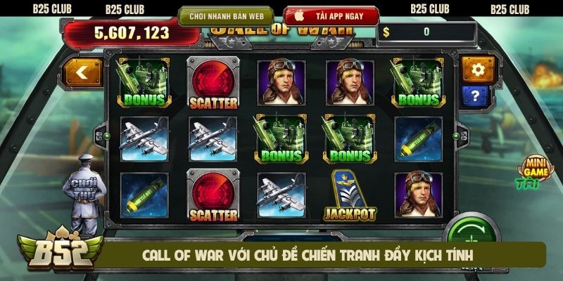 Call of War với chủ đề chiến tranh đầy kịch tính