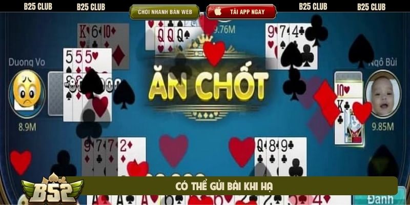 Có thể gửi bài khi hạ