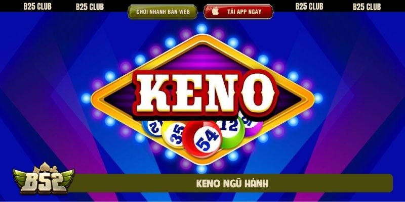 Keno ngũ hành