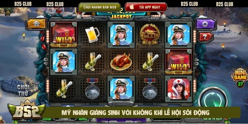Mỹ nhân giáng sinh với không khí lễ hội sôi động