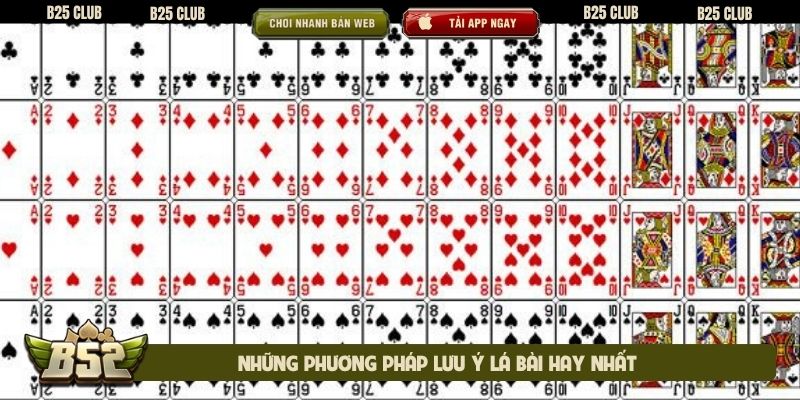 Những phương pháp lưu ý lá bài hay nhất