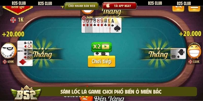 Sâm lốc là game chơi phổ biến ở miền Bắc