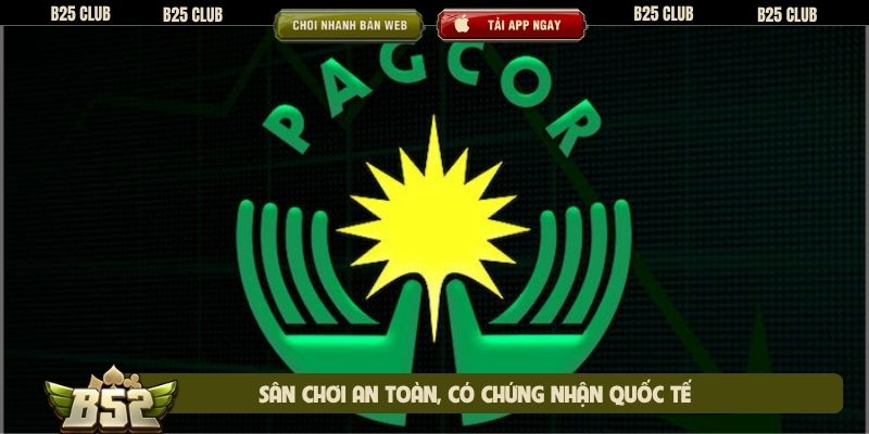 Sân chơi an toàn, có chứng nhận quốc tế