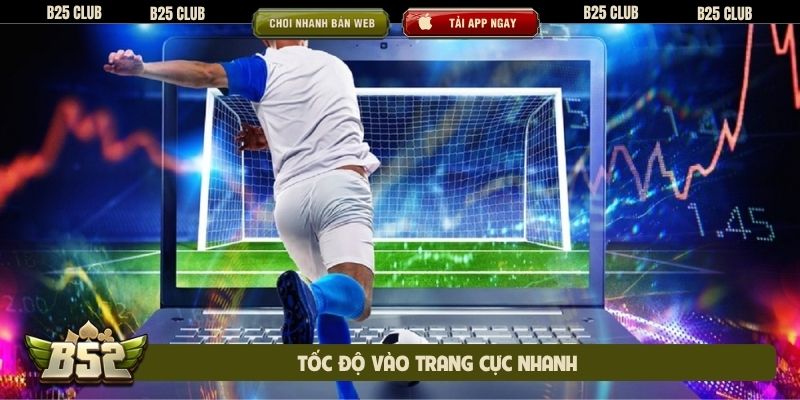 Tốc độ vào trang cực nhanh