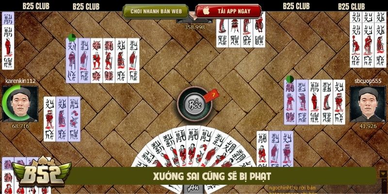 Xướng sai cũng sẽ bị phạt